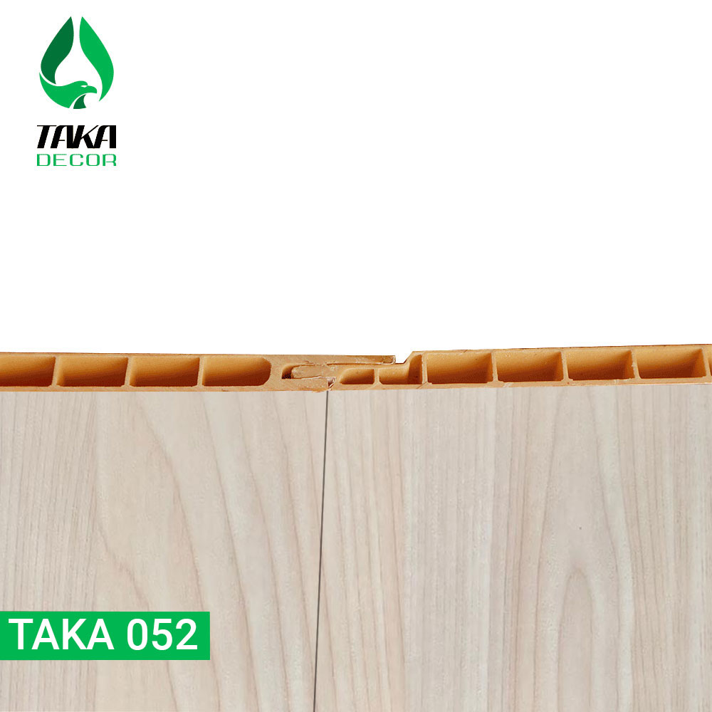 Tấm nhựa ốp tường pvc giả vân gỗ pơ mu mã Taka 052