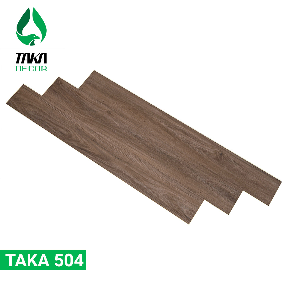 Sàn nhựa spc hèm khóa mã TAKA 504 | Sàn nhựa Taka Floor giả gỗ