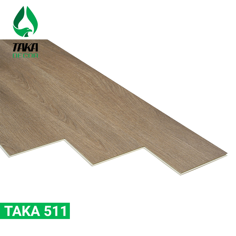 Sàn nhựa spc hèm khóa mã TAKA 511 | Sàn nhựa Taka Floor giả gỗ