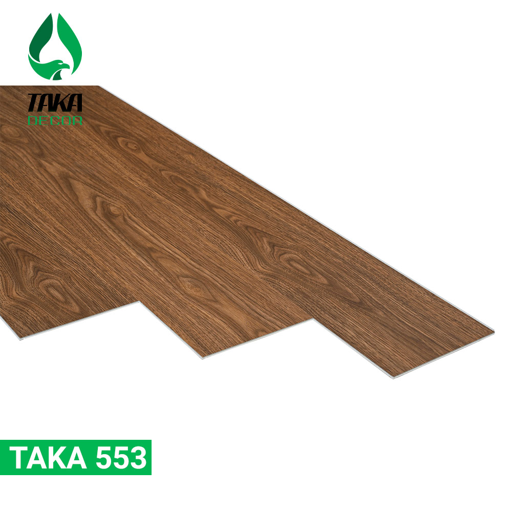 Sàn nhựa spc hèm khóa mã TAKA 553 | Sàn nhựa Taka Floor giả gỗ