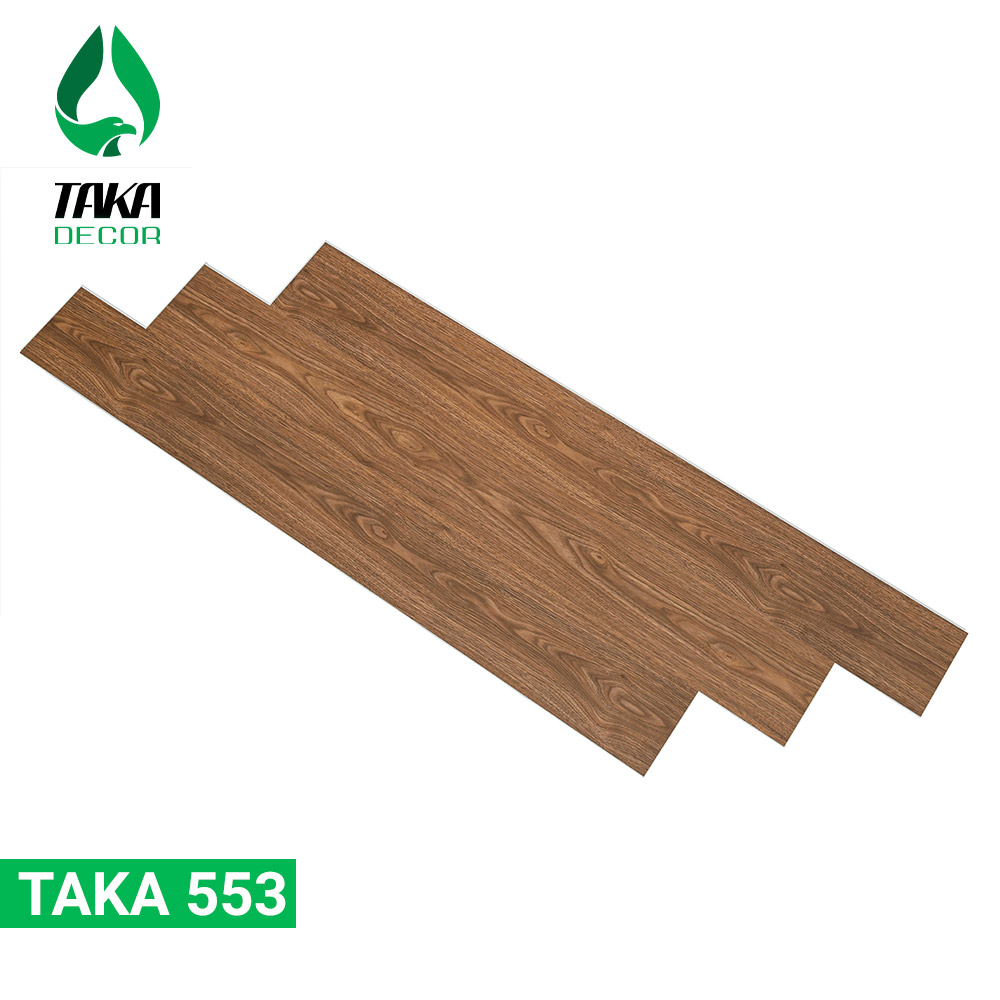 Sàn nhựa spc hèm khóa mã TAKA 553 | Sàn nhựa Taka Floor giả gỗ