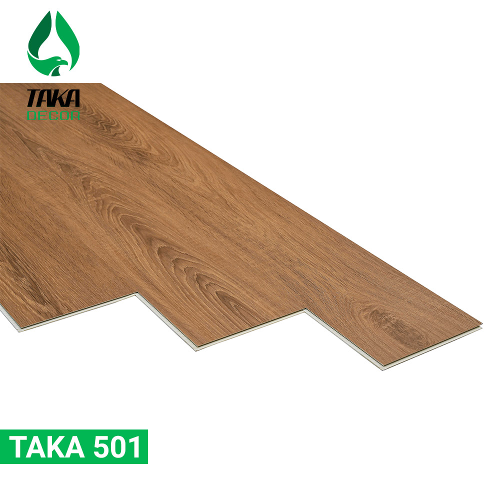 Sàn nhựa spc hèm khóa mã Taka 501 | Sàn nhựa giả gỗ Taka Floor