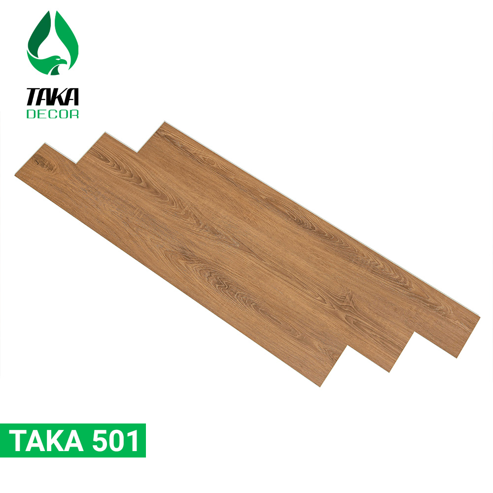 Sàn nhựa spc hèm khóa mã Taka 501 | Sàn nhựa giả gỗ Taka Floor