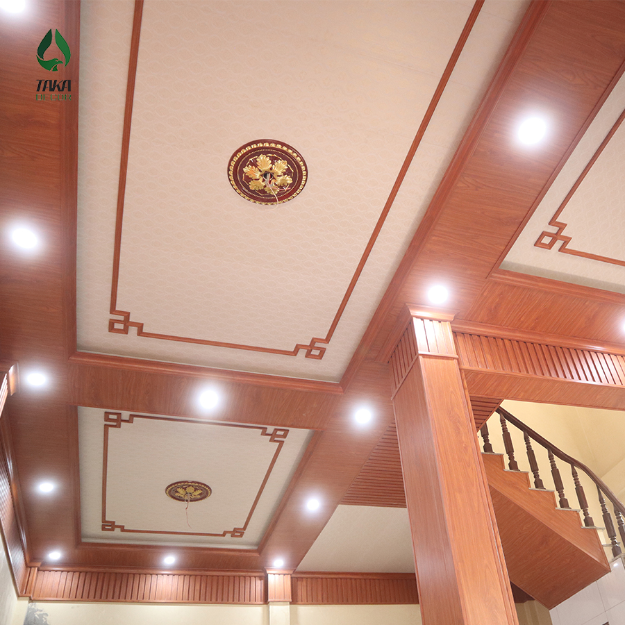 Mẫu Trần Nhựa Giật Cấp Phòng Khách