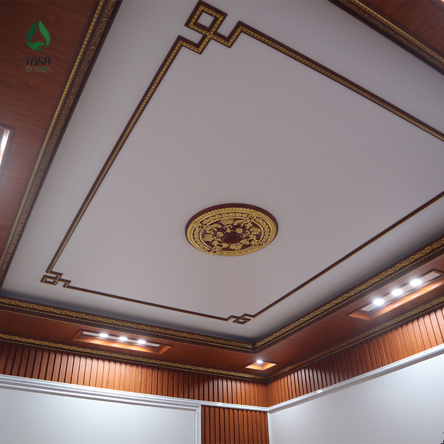 Mẫu Trần Nhựa Hai Cấp Cho Nhà Cũ