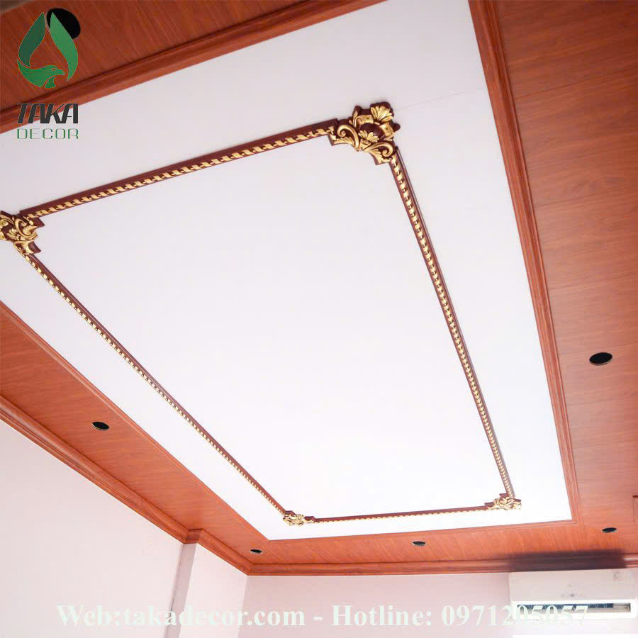 Mẫu Trần Nhựa Giật Cấp Phòng Khách