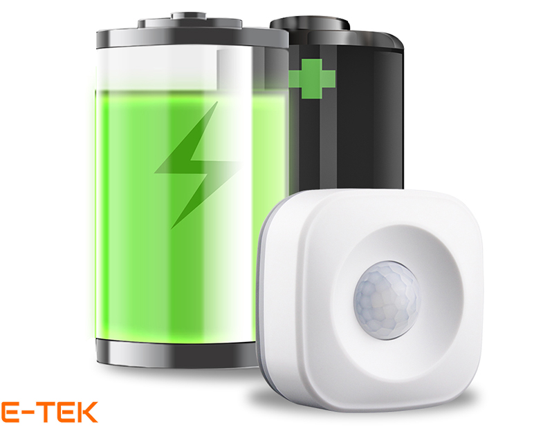 Cảm biến chuyển động WIFI Tuya Moes được tích hợp sẵn Pin