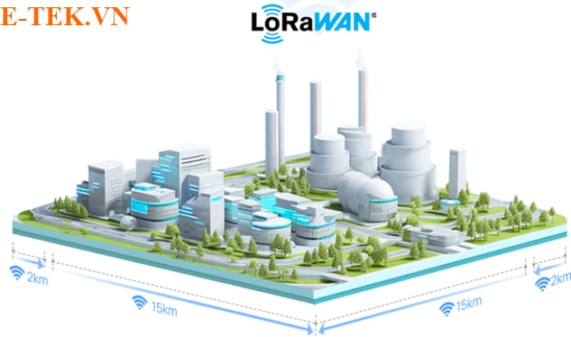 cảm biến công nghiệp lorawan không dây EM500-PT100