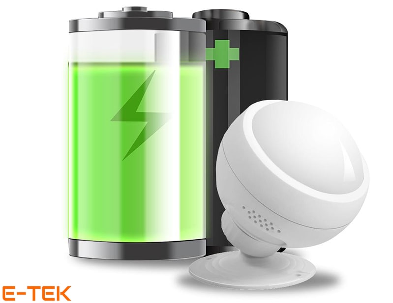 Cám biến báo động hồng ngoại PIR WIFI Tuya tích hợp pin sạc