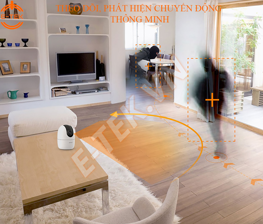 Camera WIFI 360 IMOU A22EP theo dõi thông minh