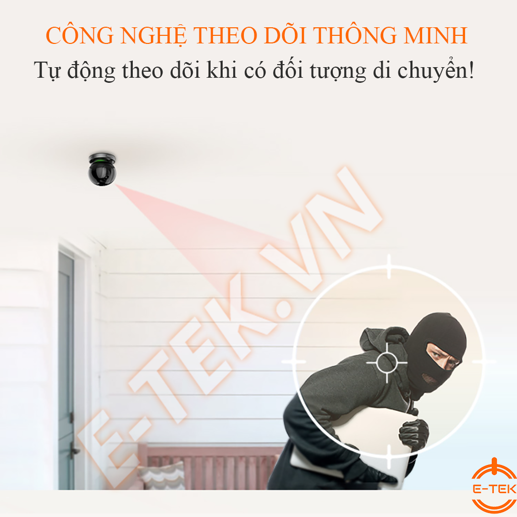 Camera WIFI 360 IMOU A26HP theo dõi thông minh