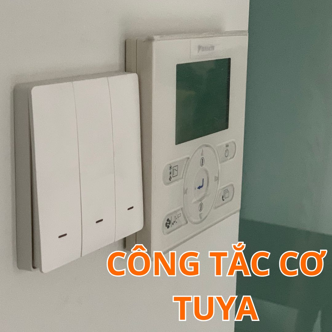 Công tắc nút nhấn cơ Tuya