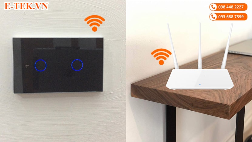 công tắc thông minh kết nối wifi
