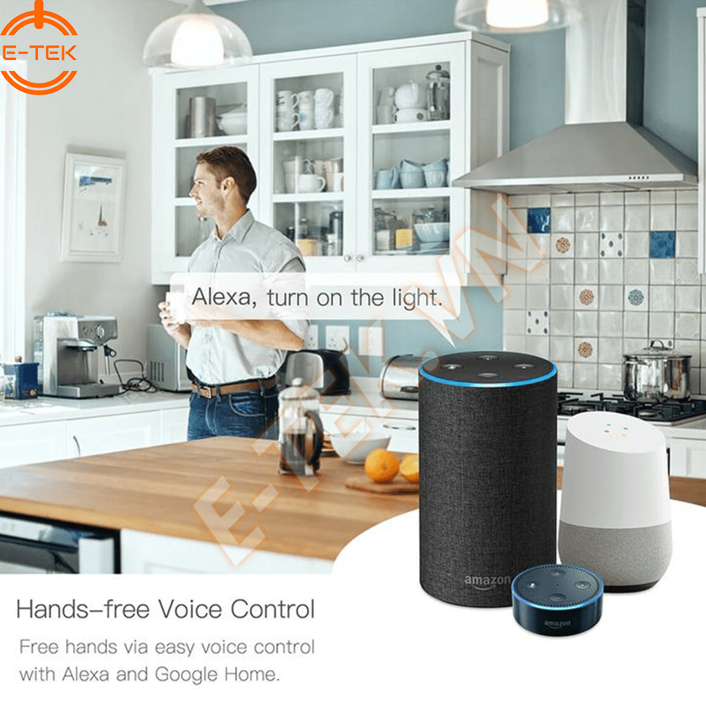 Công tắc thông minh MOSE MS-101 hỗ trợ điều khiển bằng giọng nói