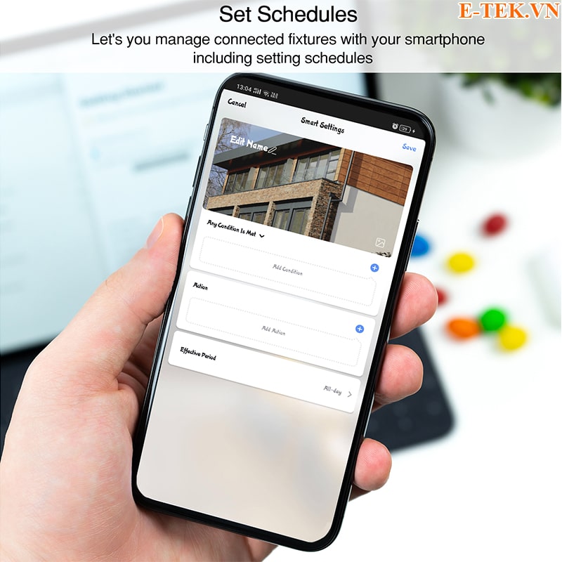 Công tắc thông minh tuya lập lịch bật tắt tự động thông minh