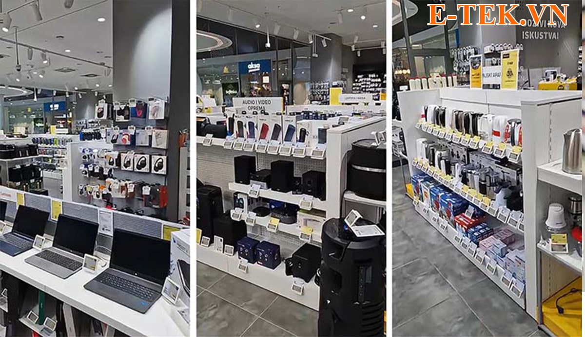 Thẻ điện tử ESL minew tự động cập nhật giá