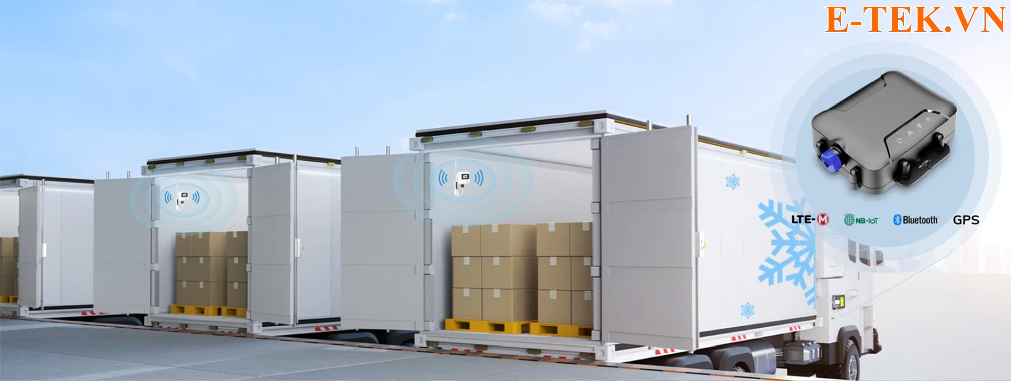 Thiết bị gateway giám sát kho vận ngoài trời