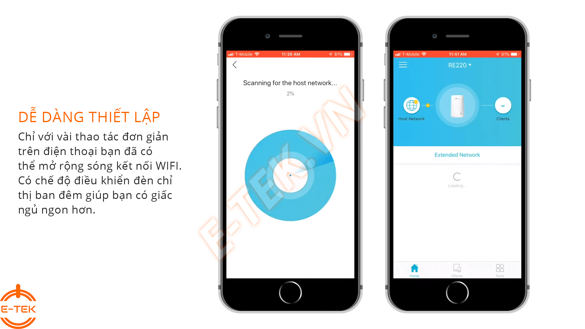 Bộ kích sóng WIFI TPlink TL-WA850RE dễ dàng thiết lập
