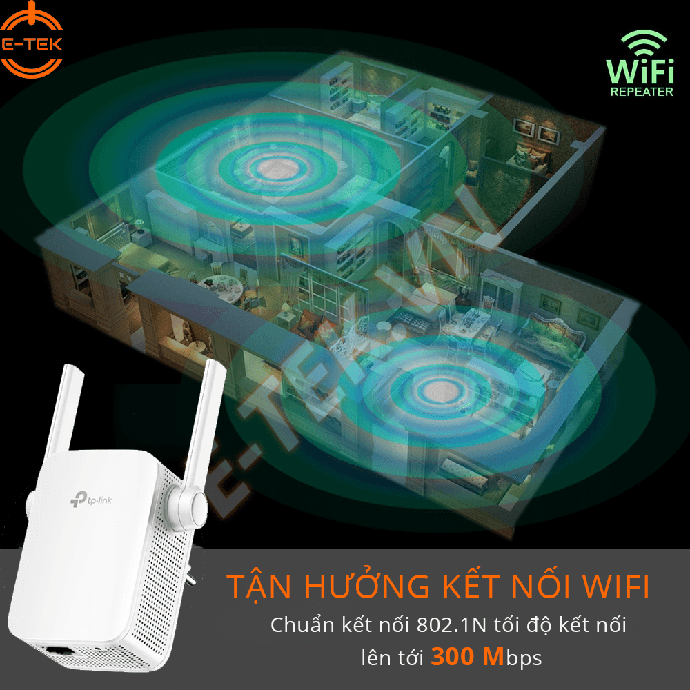 Bộ kích sóng WIFI TPlink TL-WA855RE tốc độ kết nối cao