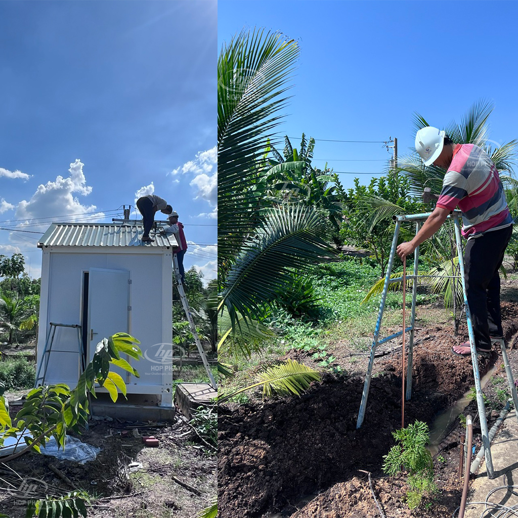 trạm quan trắc lưu lượng tự động