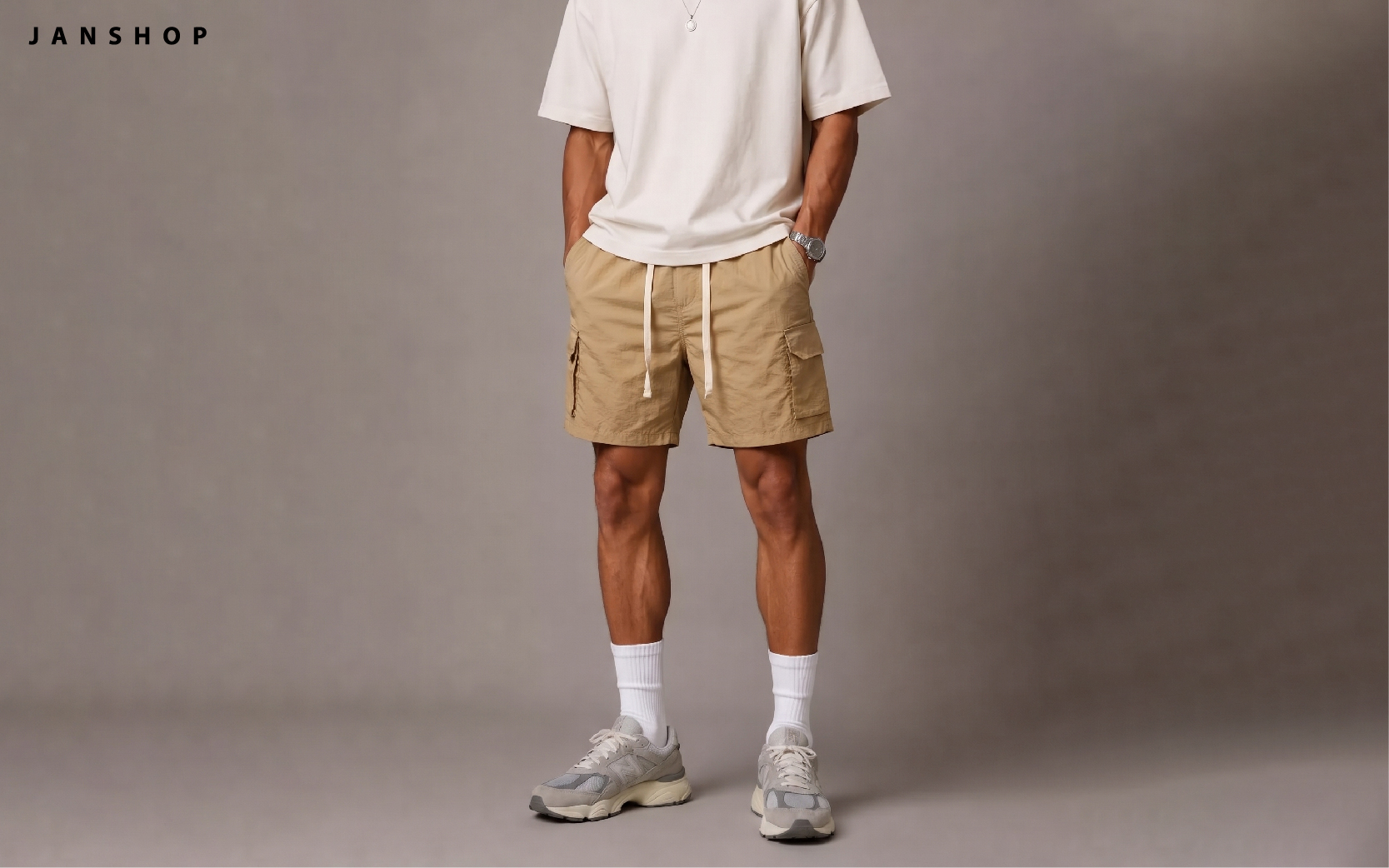Quần shorts dù