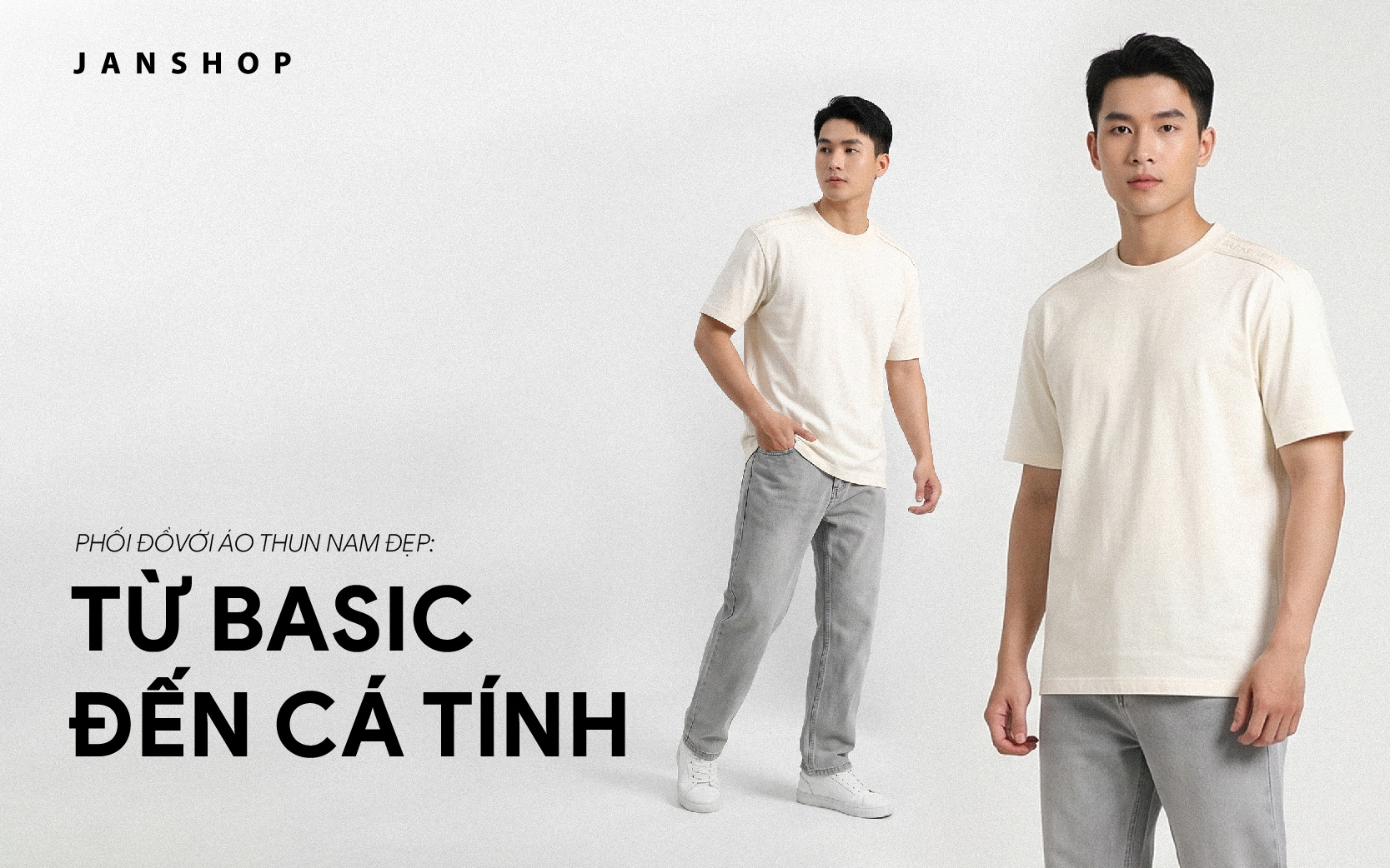 Phối Đồ Với Áo Thun Nam Đẹp: Từ Basic Đến Cá Tính