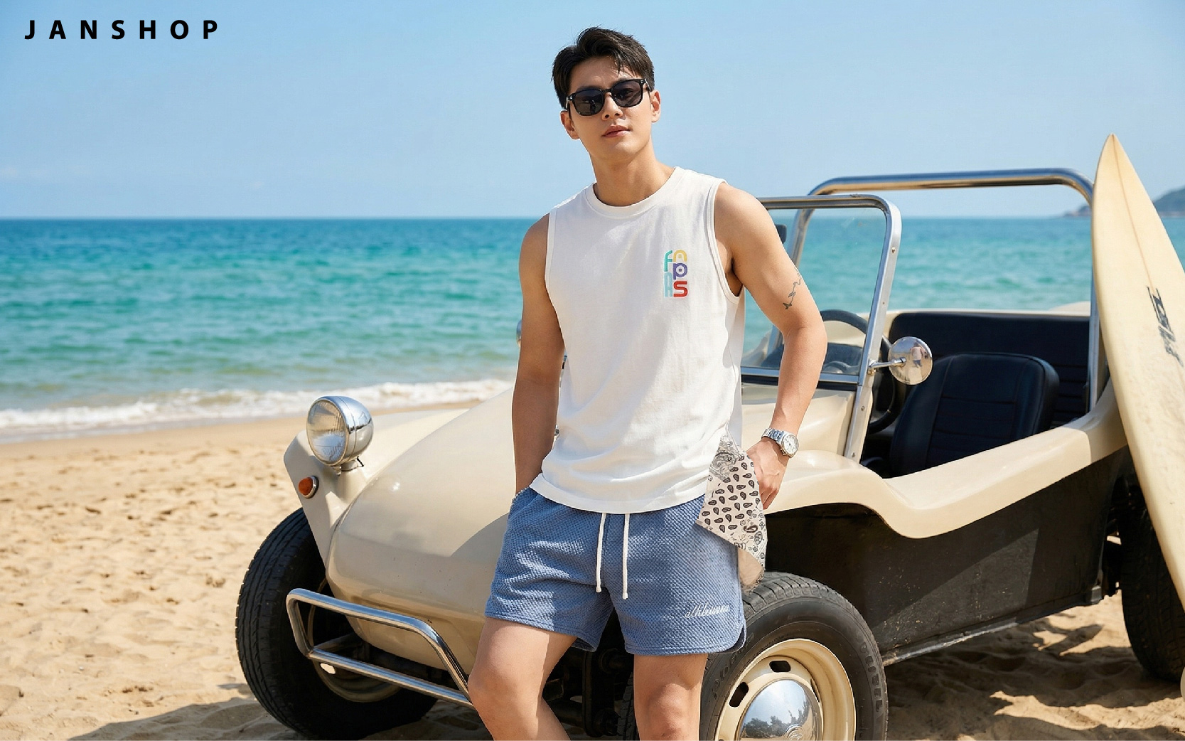 Phối đồ nam mùa hè để cả ngày dài không mệt mỏi
