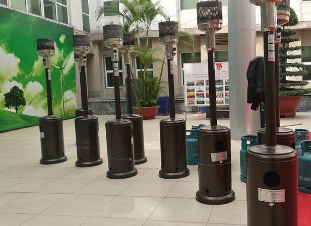 Cho thuê cây sưởi Gas