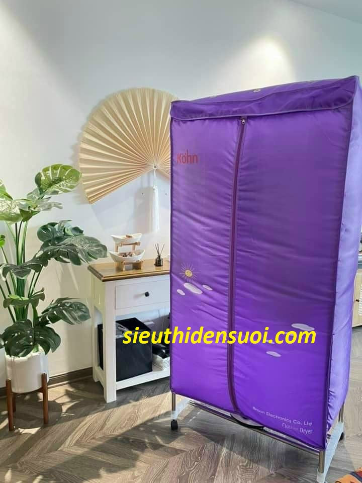 tủ sấy quần áo kohn