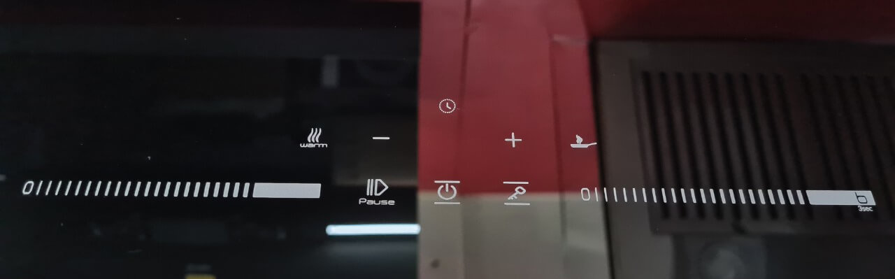 Tính năng tạm dừng Pause trên vùng nấu Bếp Từ Đôi Eurosun EU-T265S