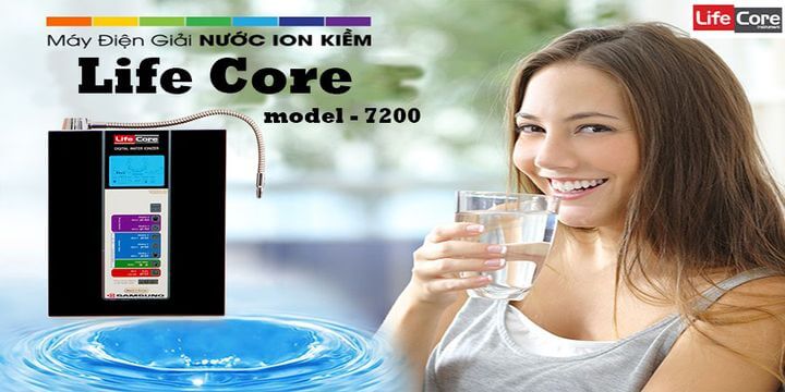 Máy Điện Giải Ion Kiềm LifeCore 7200 - The Phan Home