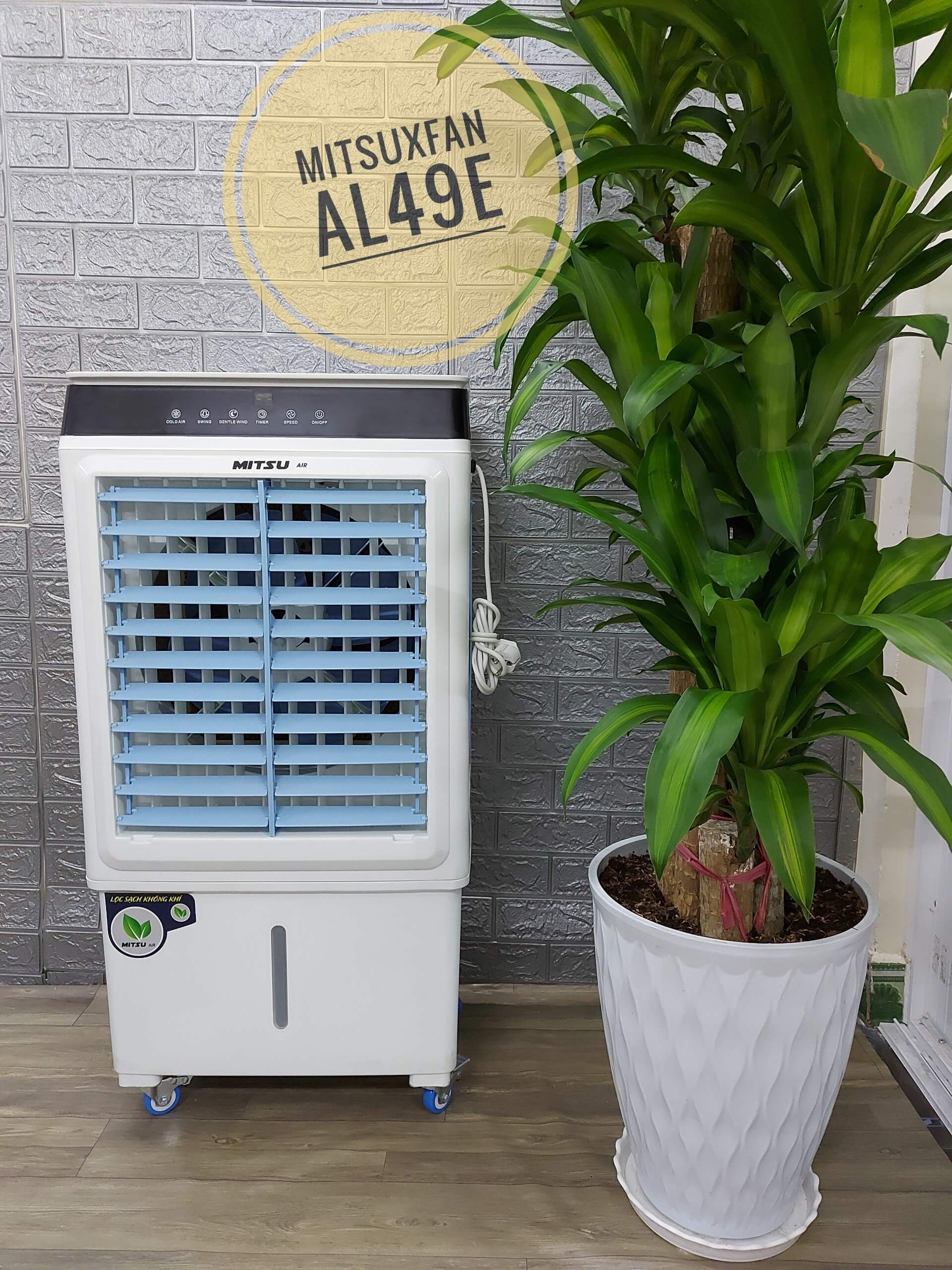 Máy Làm Mát Không Khí MitsuXFan AL49-E - Công suất 150W, diện tích 25-35 m²