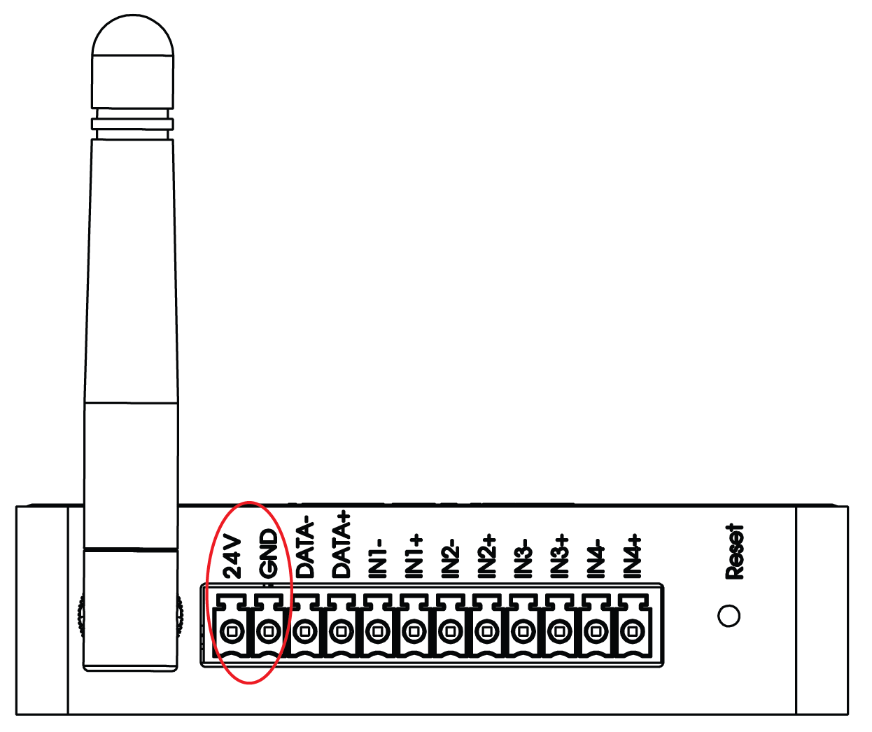 Sơ đồ nối dây Module Input Lumi