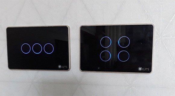 Công tắc thông minh Lumi viền nhôm