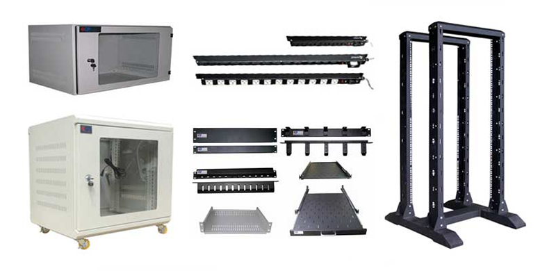 Hình ảnh về các phụ kiện bên trong tủ rack