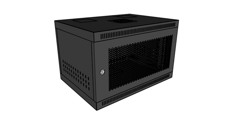 Tủ rack 6u là thiết bị sử dụng nhằm mục đích lưu trữ, bảo vệ thiết bị mạng