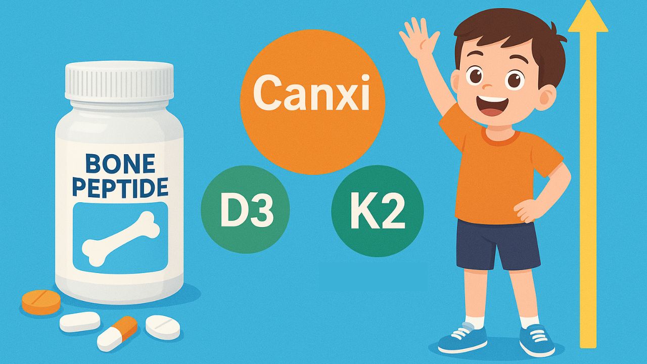 So sánh Bone Peptide với các chất hỗ trợ tăng chiều cao khác