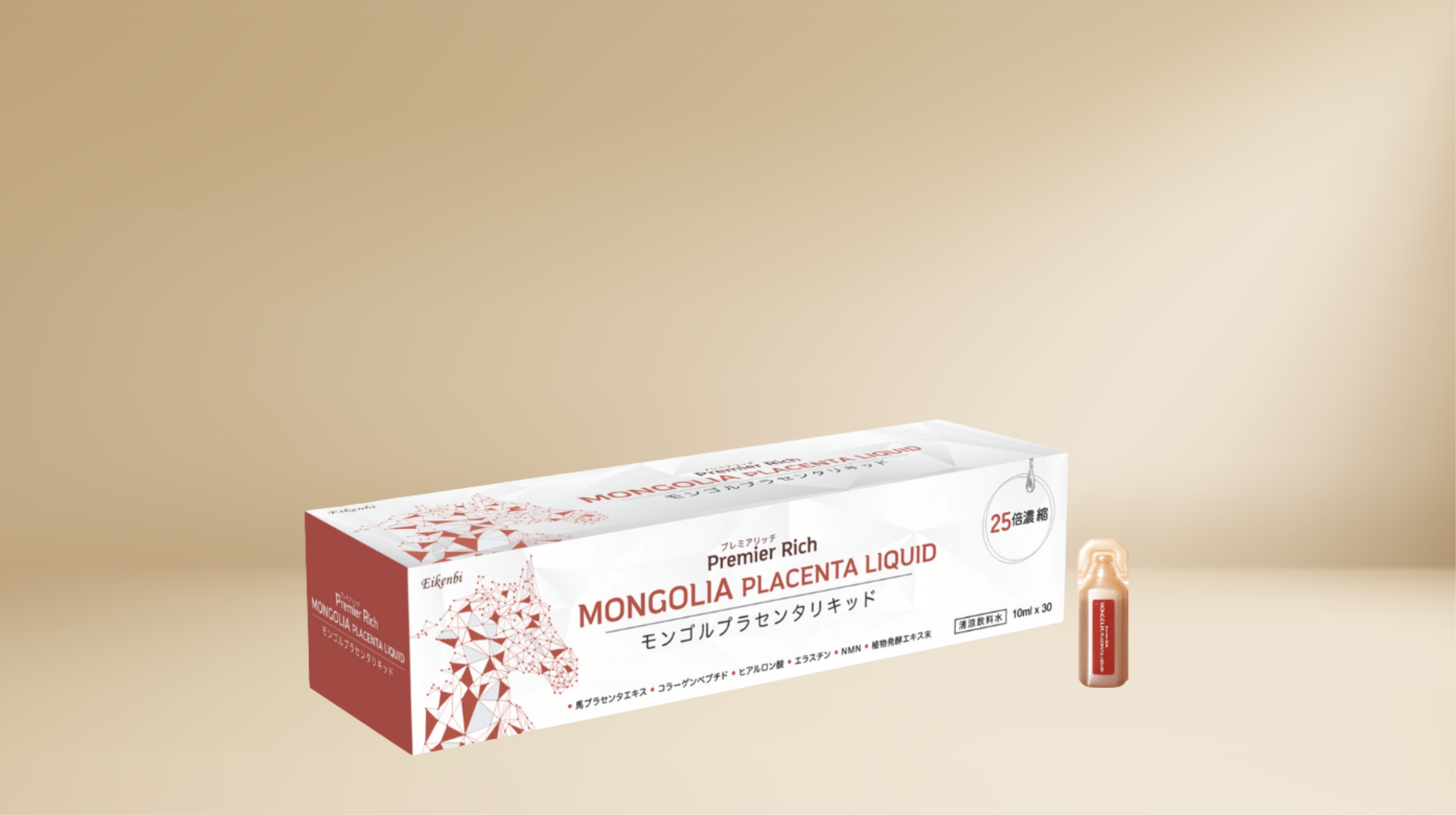 Tế bào gốc nhau thai ngựa Mongolia Placenta Liquid Eikenbi