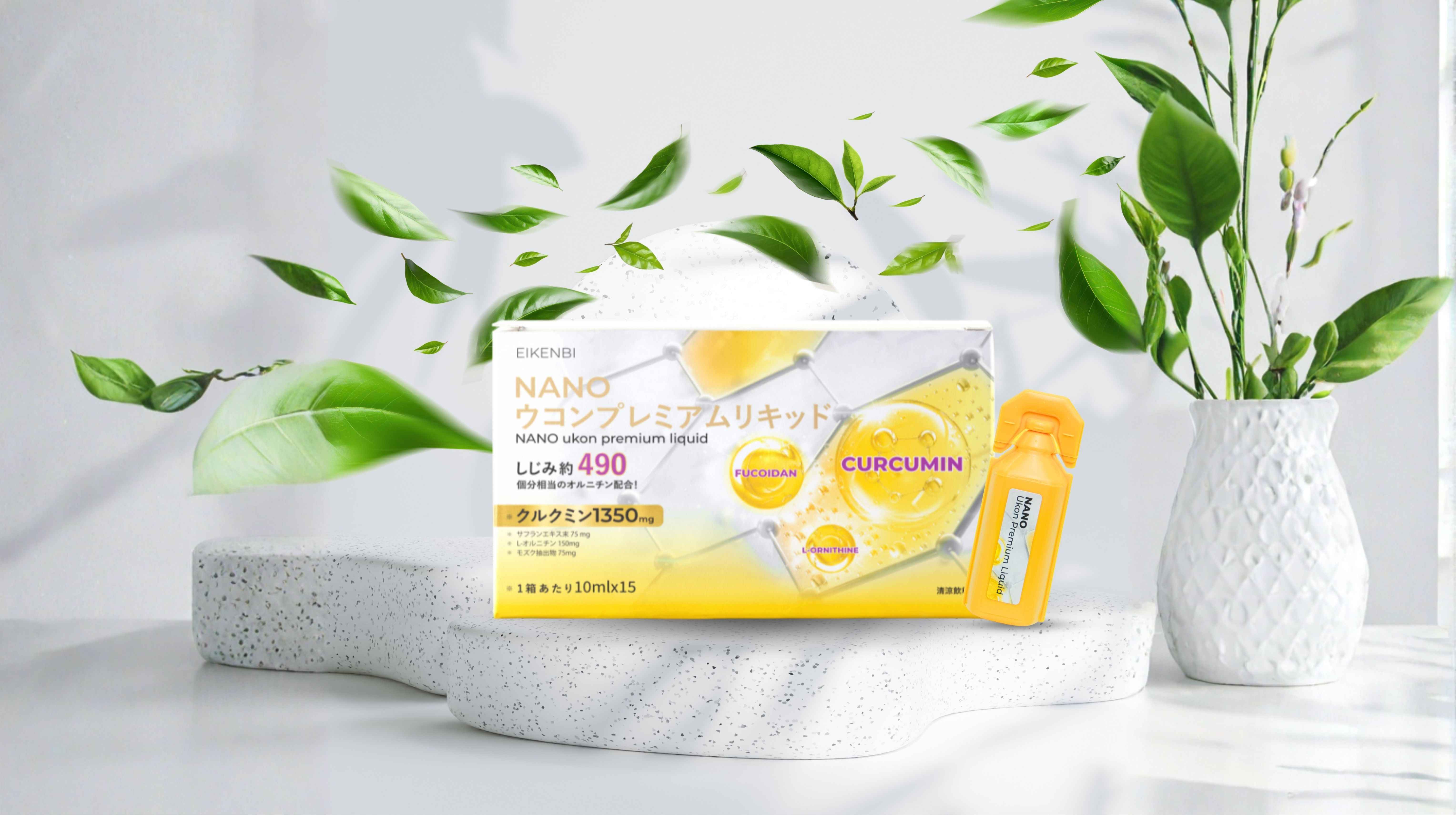 Tinh chất nghệ nano tảo nâu Fucoidan Eikenbi