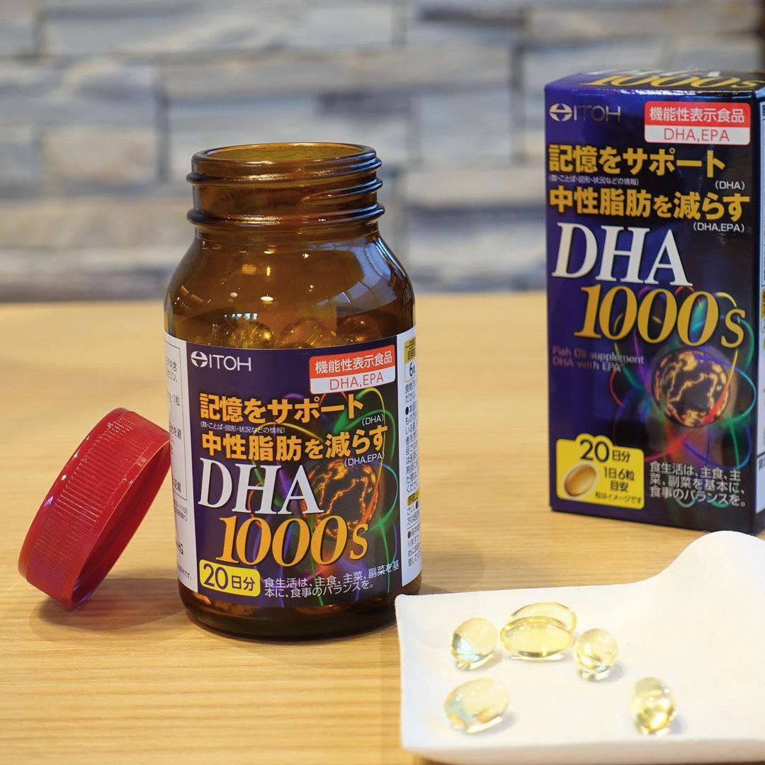 Viên uống bổ não ITOH DHA 1000mg