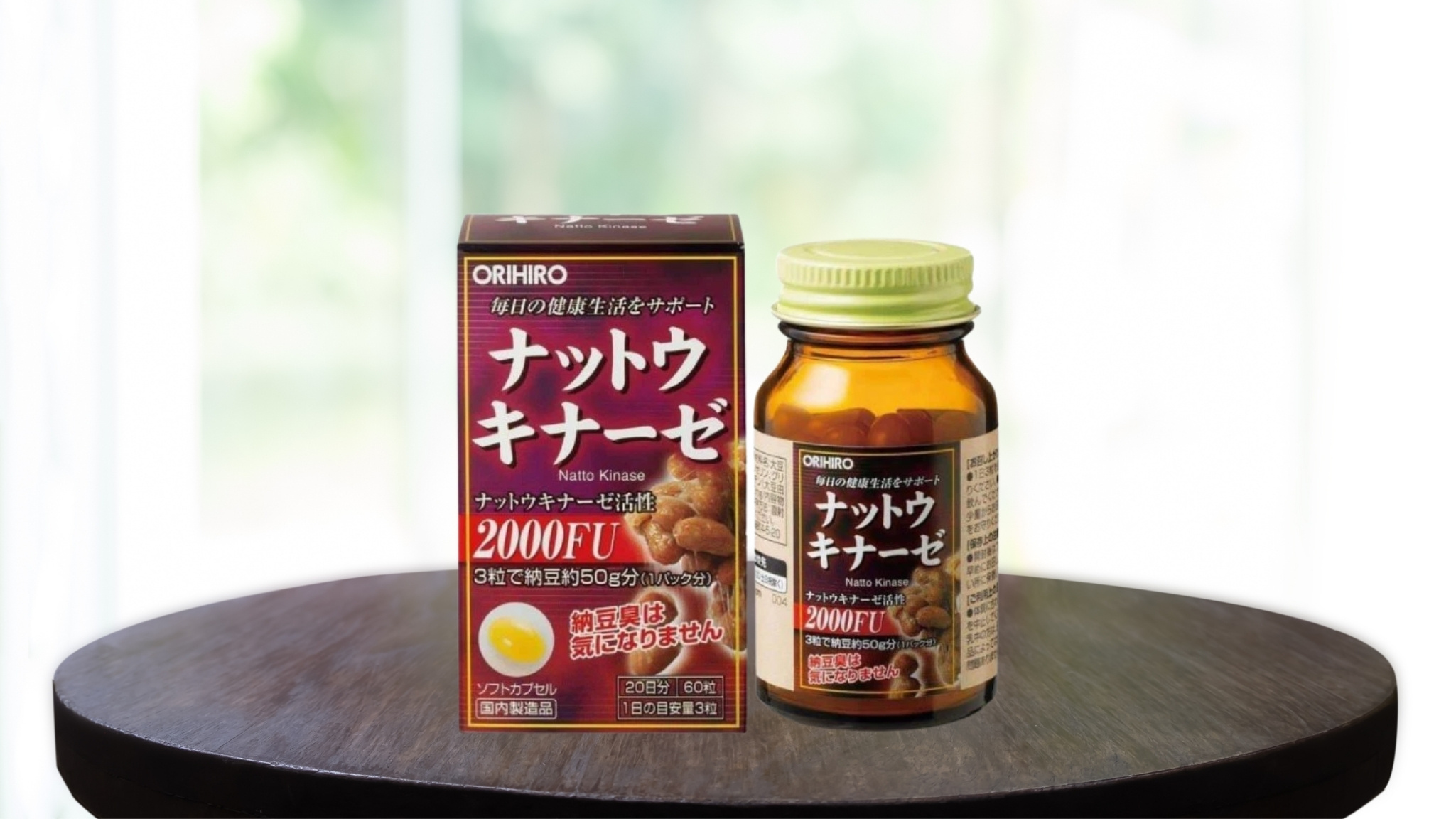 Viên uống giảm mỡ máu Orihiro Nattokinase 2000FU