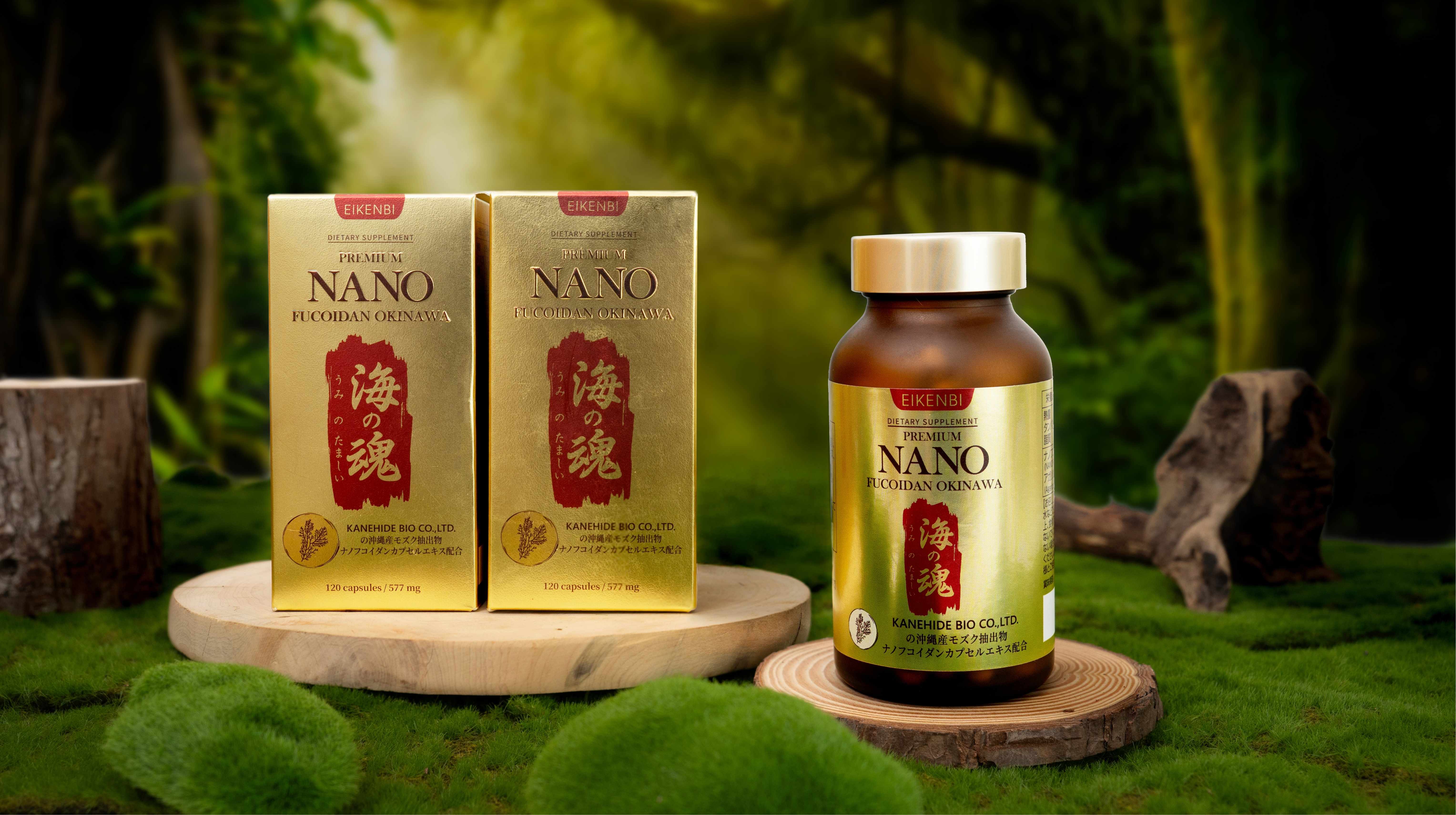Viên uống phòng và hỗ trợ điều trị ung thư Nano Fucoidan Okinawa Eikenbi