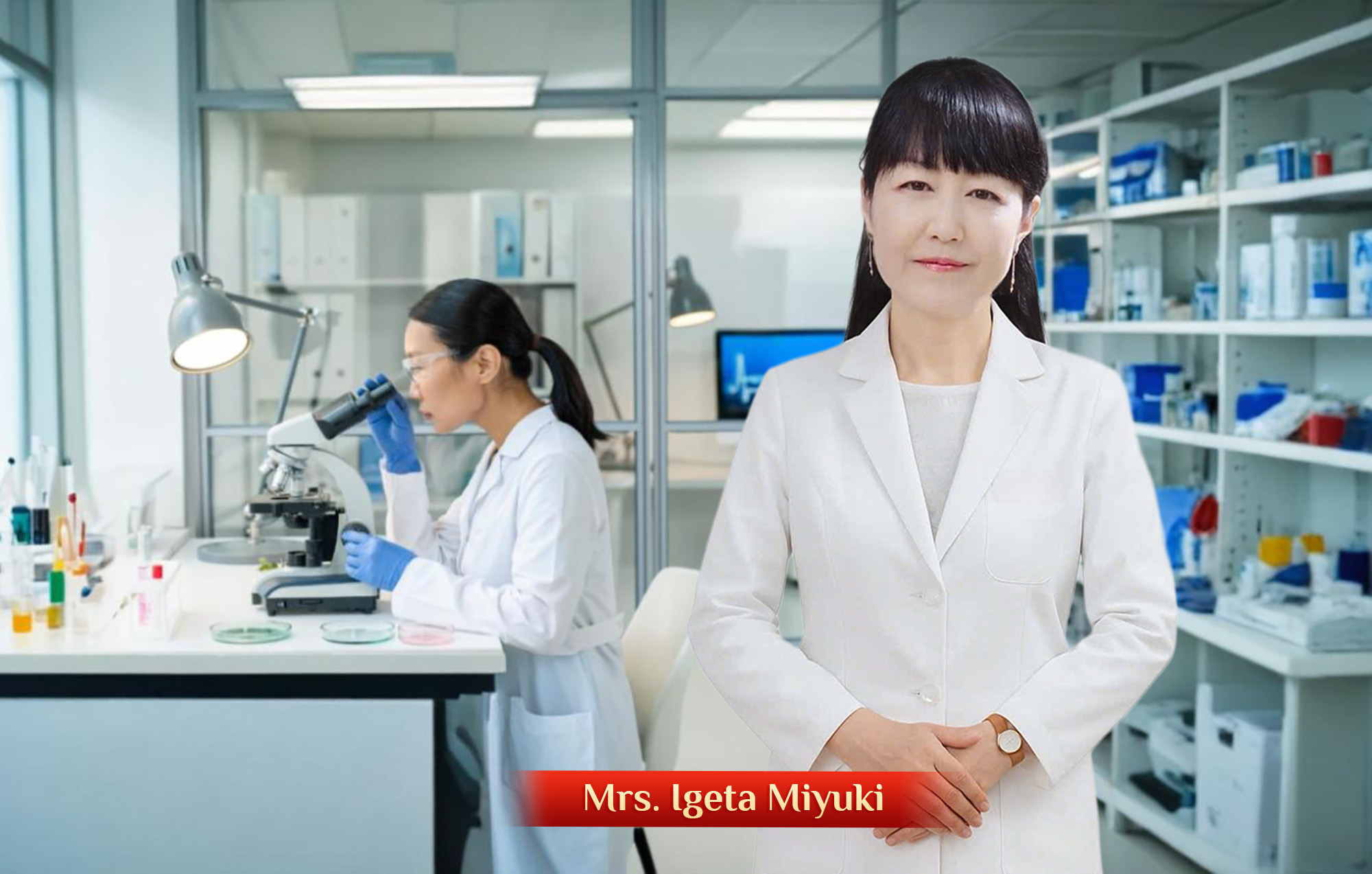 Igeta Miyuki – Chuyên gia dinh dưỡng nghiên cứu từ phòng Lab đến thị trường