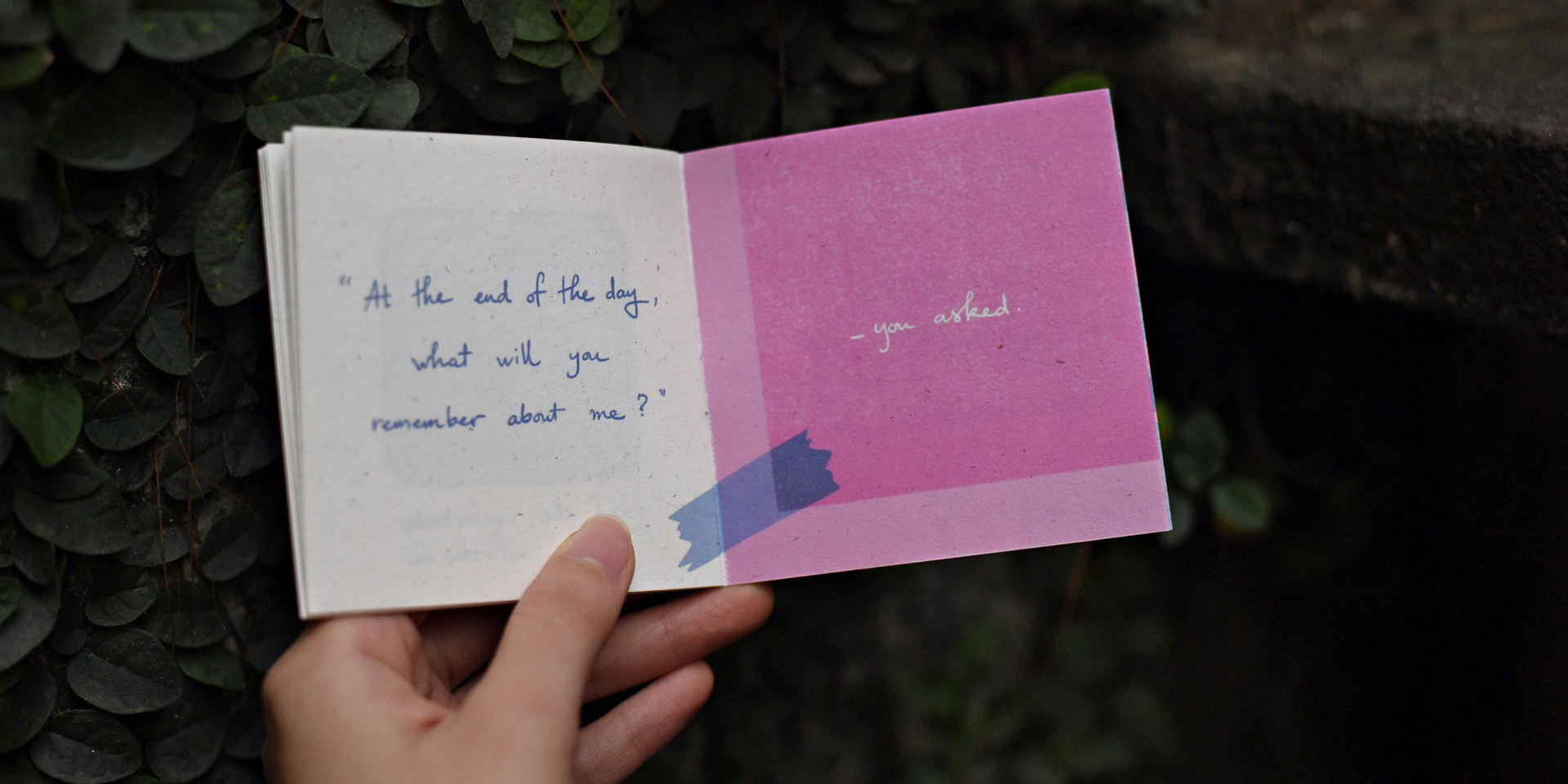 “At the end of the day” Zine – TiredCity x X.Lan