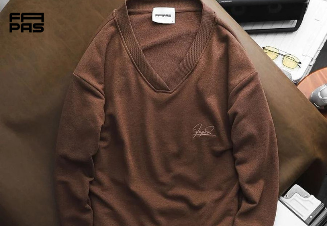 Áo hoodie nam không mũ