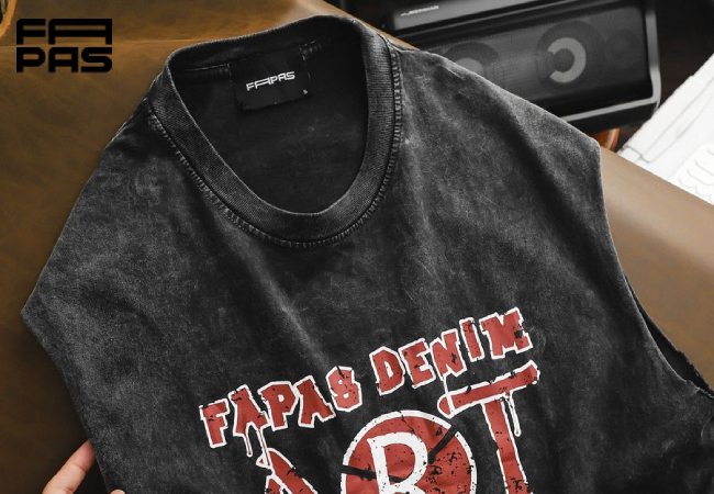 Áo tank top nam hoạ tiết