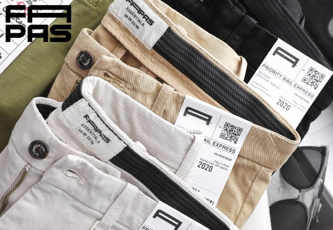 FAPAS thương hiệu thời trang quần short nam tây