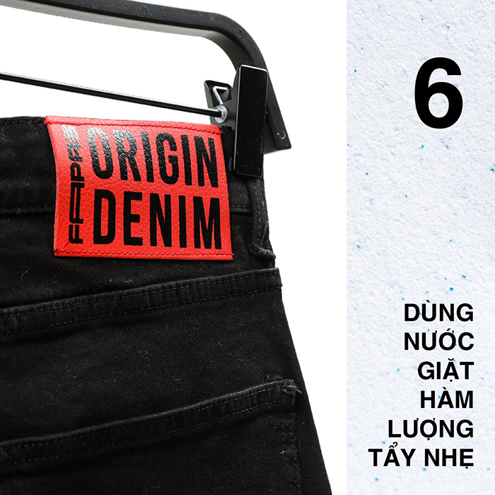 6 CÁCH GIẶT QUẦN JEANS KHÔNG RA MÀU, LUÔN ĐẸP NHƯ MỚI