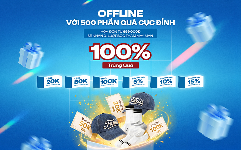 Ngày của Cha - chương trình tặng quà khách hàng offline