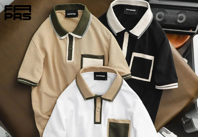 Polo basic trơn màu